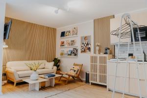 Μια τηλεόραση ή/και κέντρο ψυχαγωγίας στο sleepArt hygge