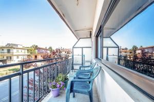 Balkón nebo terasa v ubytování Studio in Gastouni + 12 fotografií