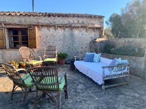 Χώρος καθιστικού στο Finca na Pruna Holiday Home