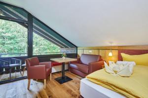 Posteľ alebo postele v izbe v ubytovaní Appartement Loser mit Indoorpool und Sauna