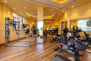 Palestra o centro fitness di Aagantuk Resort