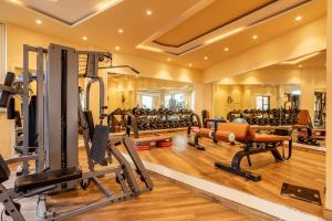 Palestra o centro fitness di Aagantuk Resort