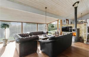 Posezení v ubytování Holiday Home Øer Højden Denm