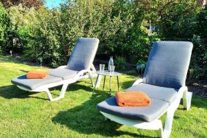 Κήπος έξω από το Ferienwohnung Wipperau II