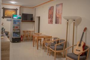 TV a/nebo společenská místnost v ubytování Twilight Hotel Petra