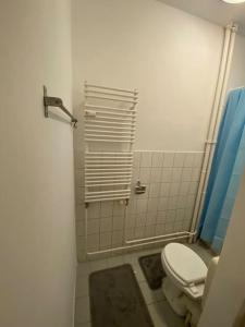 Koupelna v ubytování apartment with balcony