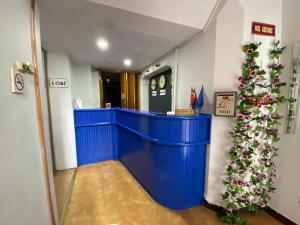 Lobbyen eller receptionen på Petek Hotel