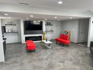 Kuchyň nebo kuchyňský kout v ubytování Studio 6 Tulsa OK Central