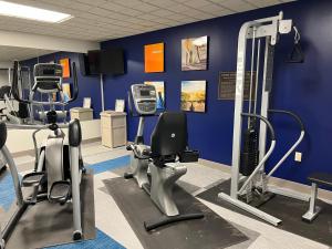 Fitness centrum a/nebo fitness zařízení v ubytování Comfort Inn & Suites Lake George