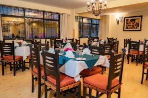 Istumisnurk majutusasutuses Hotel Agustos Cusco