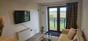 Posezení v ubytování Modern Peaceful Open Plan 1-Bed Apartment Rutland