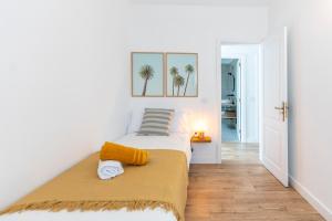 Postel nebo postele na pokoji v ubytování Casa Jade, La Palma