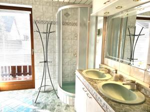 Koupelna v ubytování Appartement am Hauser Kaibling