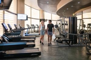Fitness centrum a/nebo fitness zařízení v ubytování Seadust Cancun Family Resort - All Inclusive