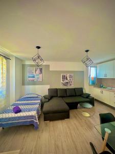 Χώρος καθιστικού στο Arguineguin Beach Lux Solarium Street