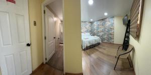 Postel nebo postele na pokoji v ubytování Hotel Restaurante Aconcagua