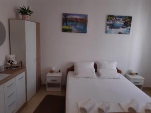 Studio apartman TEDY客房内的一张或多张床位