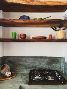 Dapur atau dapur kecil di Tal Vez Boutique Hotel