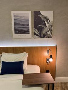 Leblon Design Hotel客房内的一张或多张床位