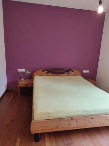 Postel nebo postele na pokoji v ubytování Loft mit Kamin und Whirlpool