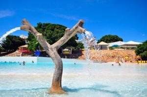 Bazén v ubytování Piazza Diroma - Com acesso Acqua park CN-GO nebo v jeho okolí