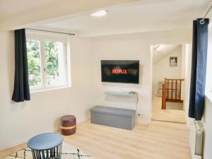 Postel nebo postele na pokoji v ubytování Le coup de coeur d'Honfleur