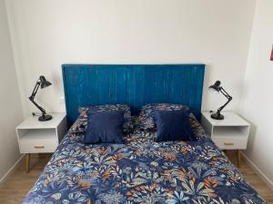 Postel nebo postele na pokoji v ubytování Entre plage et marais