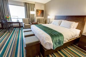Postel nebo postele na pokoji v ubytování Hotel Blackfoot