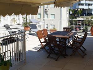 Balcone o terrazza di Attico Alghe Rosse Jesolo lido