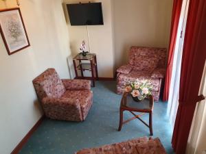 TV a/nebo společenská místnost v ubytování Hotel Peninsular