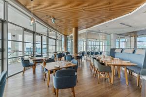 Zona de estar de Hilton Auckland