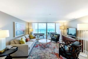 Posezení v ubytování Caribe Hilton