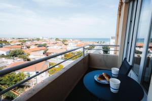 Balkón nebo terasa v ubytování Agréable studio vue Mer