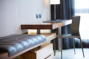 Cama ou camas em um quarto em AC Hotel by Marriott Panama City
