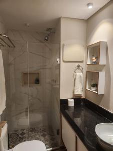 Koupelna v ubytování La Bella Cintra, 672