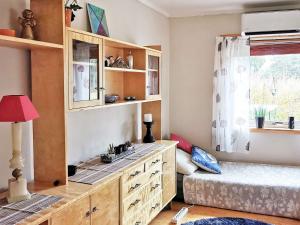 Posezení v ubytování Two-Bedroom Holiday home in Digermulen