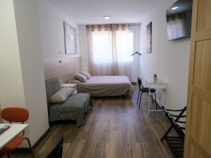 Alianza Suites的休息区