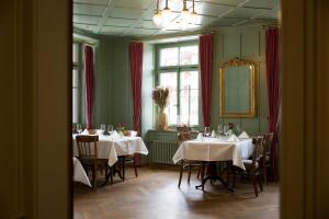 Restoran või mõni muu söögikoht majutusasutuses FLÜHLI Hotel Kurhaus