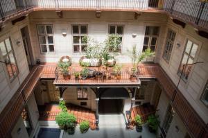 Balkón alebo terasa v ubytovaní Harmonia Palace