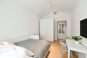 TV a/nebo společenská místnost v ubytování Kubelíkova 32 Residence