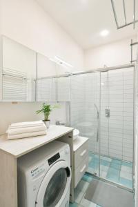 Koupelna v ubytování Kubelíkova 32 Residence + 37 fotografií