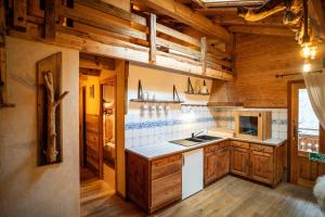Kuchyň nebo kuchyňský kout v ubytování Savoya Lodges