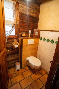Koupelna v ubytování Savoya Lodges