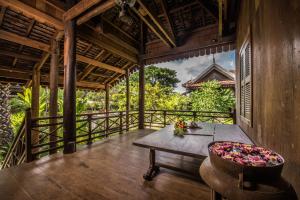 Balkón nebo terasa v ubytování Phum Khmer Lodge - Village Cambodian Eco-Lodge