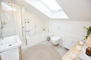 Koupelna v ubytování Ferienwohnung Alpseeliebe + 23 fotografií