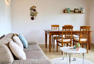Χώρος καθιστικού στο Ferienwohnung Bliestalglück +25 φωτογραφίες