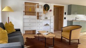Kuchyň nebo kuchyňský kout v ubytování Ferienwohnungen Haus Alte Bäckerei