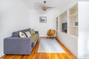 Cozy flat Paris centre tesisinde bir oturma alanı