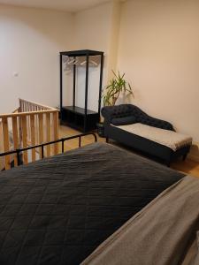 Postel nebo postele na pokoji v ubytování Mica beauty & wellness center
