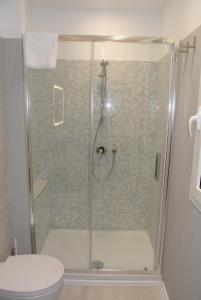 A bathroom at Duomo Inn